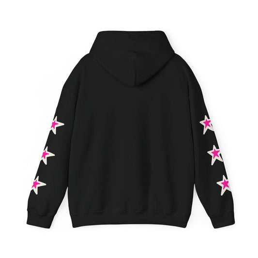 Lee Anthony Pink Star Hoodie (Black)
