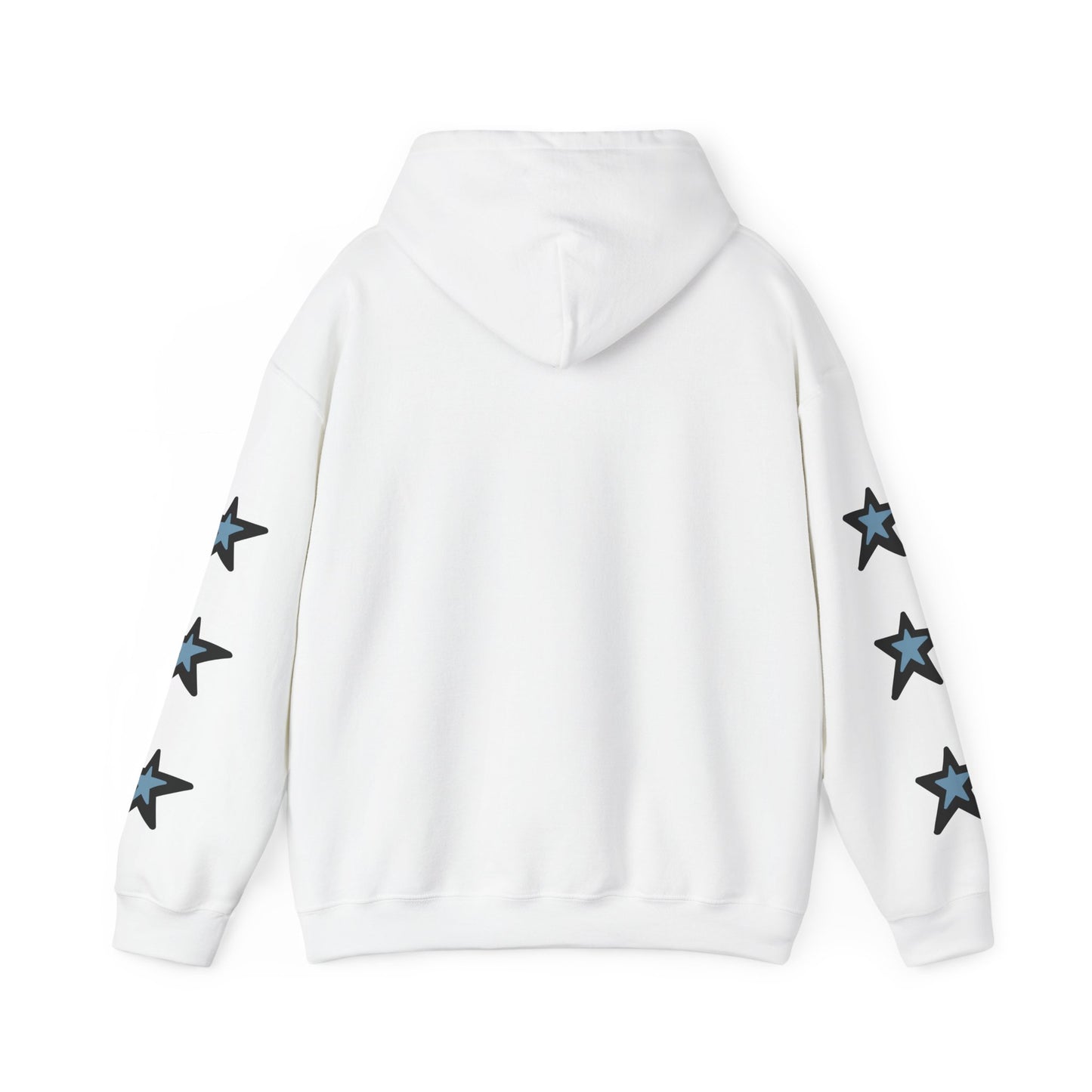 Lee Anthony Blue Star Hoodie (White)